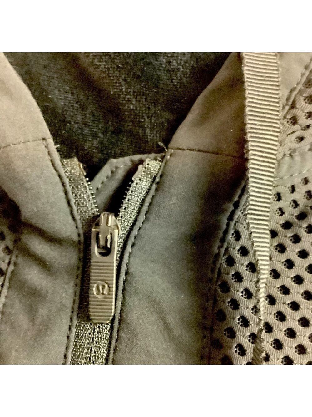 LULULEMON MESH RARE BLACK JACKET - Picture 6 of 12